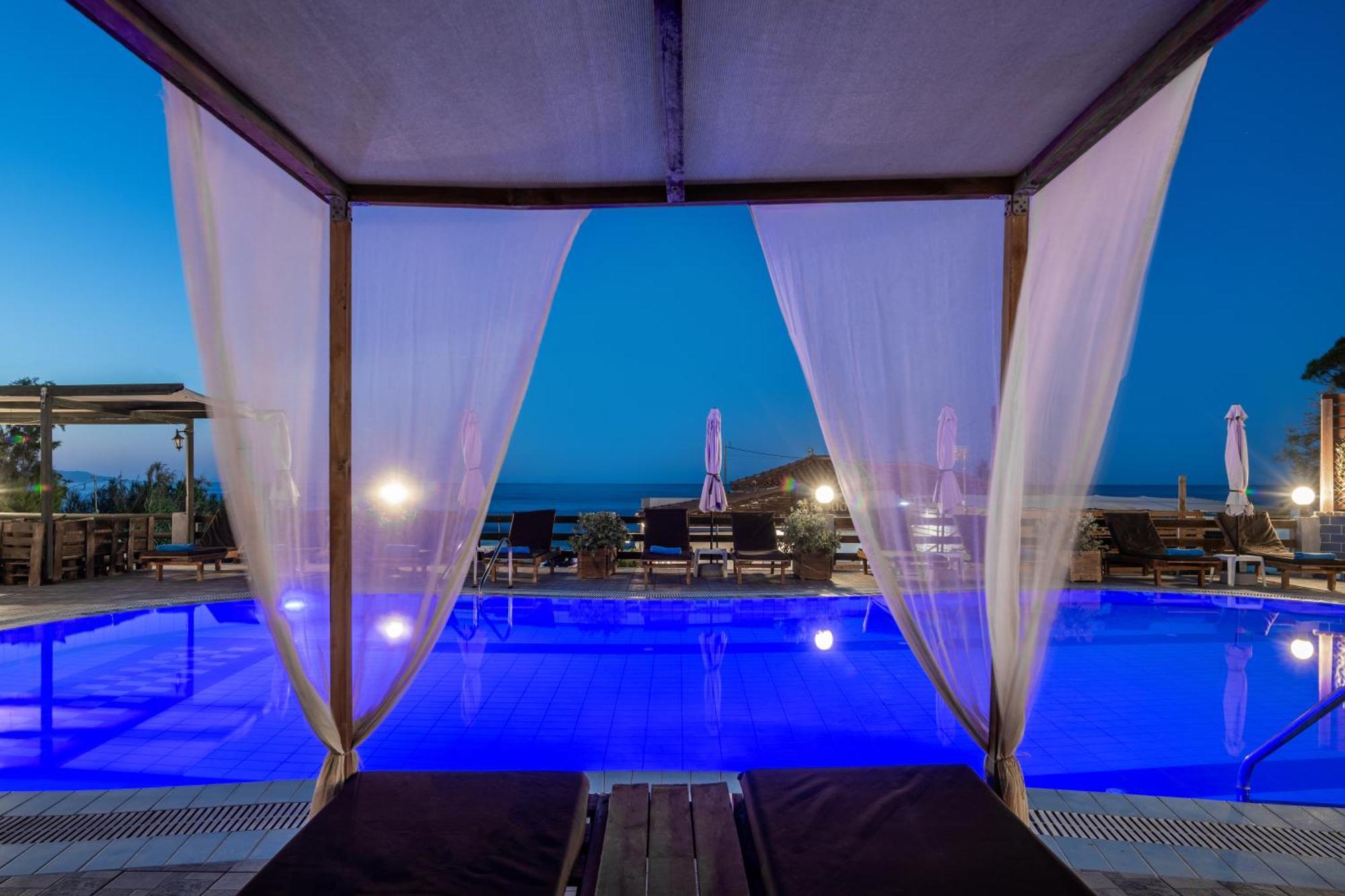 Amarylis Beachfront Studios Amoudi Exterior foto