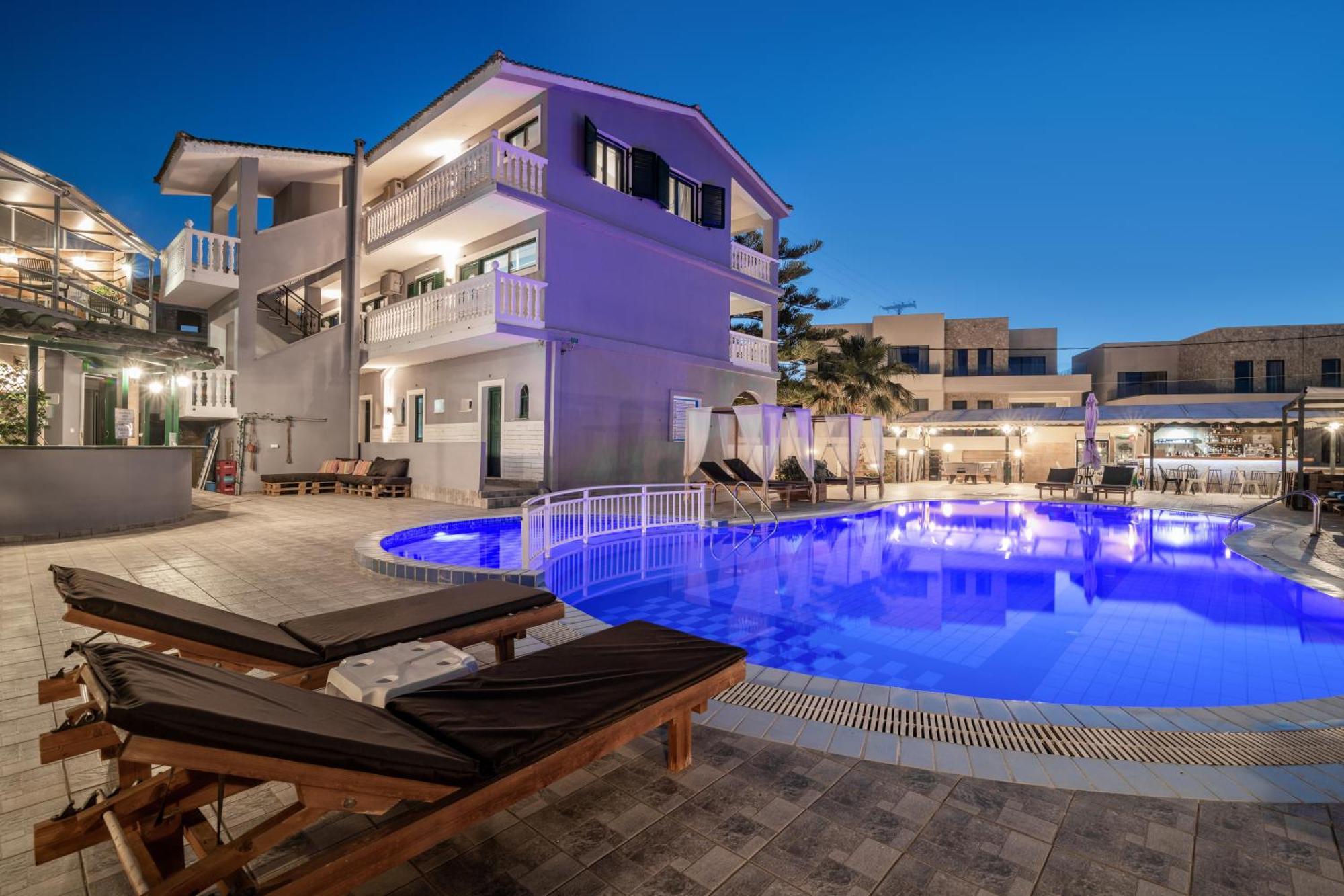 Amarylis Beachfront Studios Amoudi Exterior foto