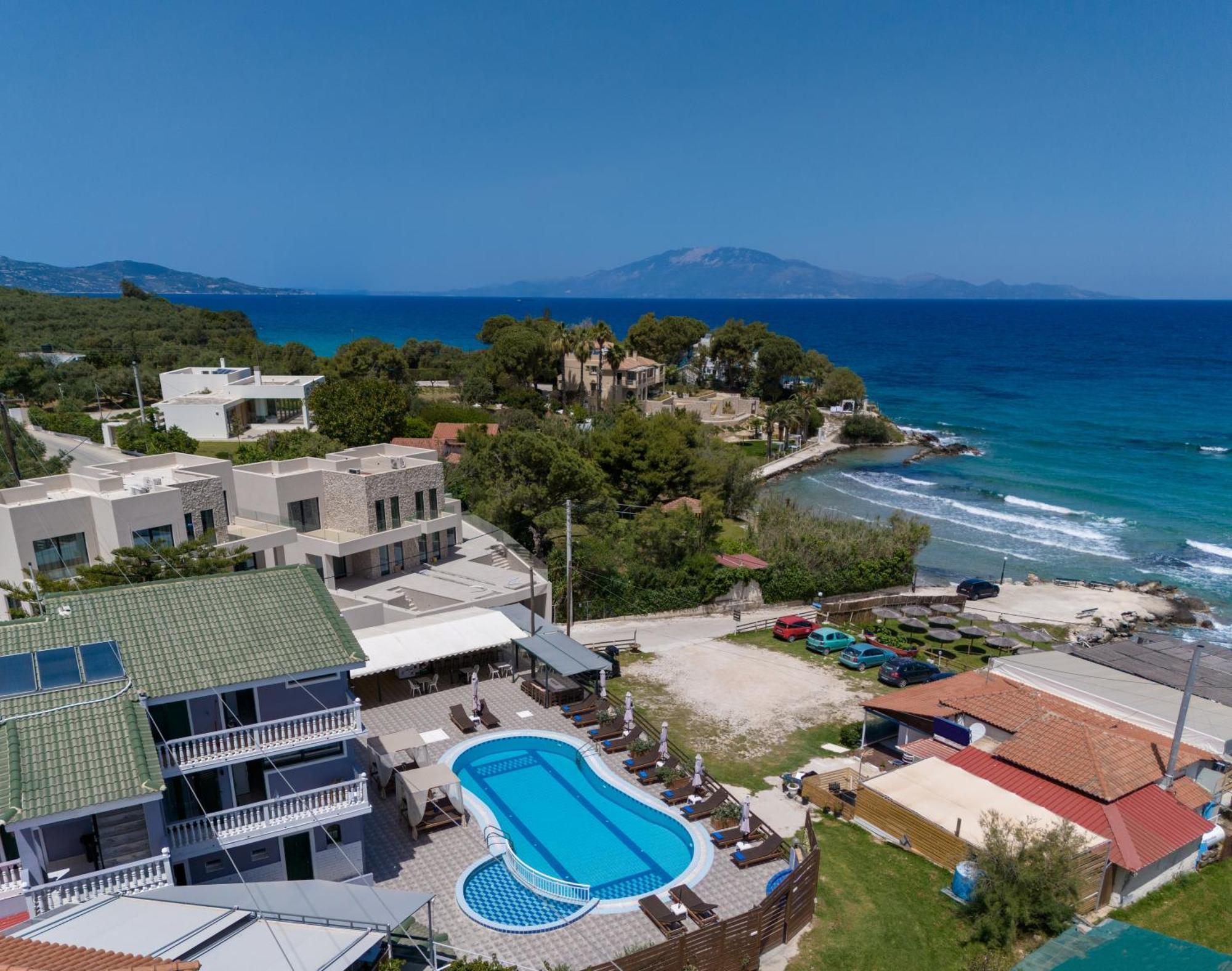 Amarylis Beachfront Studios Amoudi Exterior foto